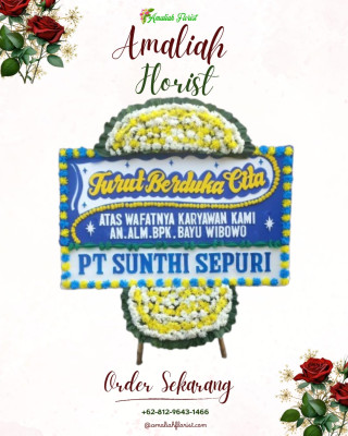 Papan Bunga Duka di Pogoma