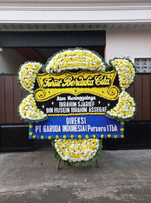 Papan Bunga Duka di Pogoma